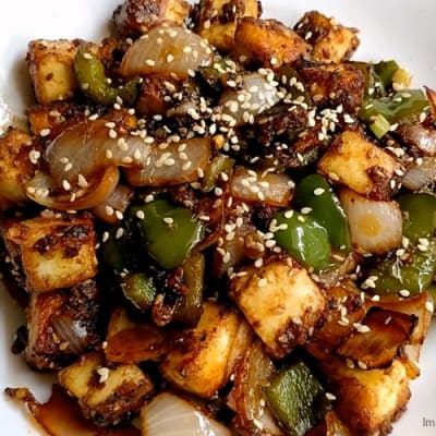 Paneer Manchurian Dry image