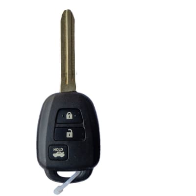 Toyota 3 Top Button Key Shell image