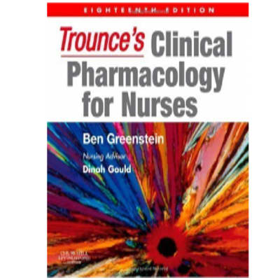 Trounce’s Clinical Pharmacology for Nurses IE, 18th Edition image