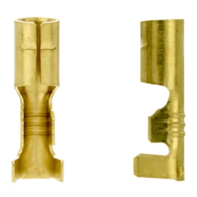 Crimping Terminals, Brass Terminals   Uninsulated Bullet - Male/Female :  Uulf4 image