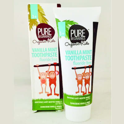 Pure Beginnings Organic Kids Vanilla Mint Toothpaste image