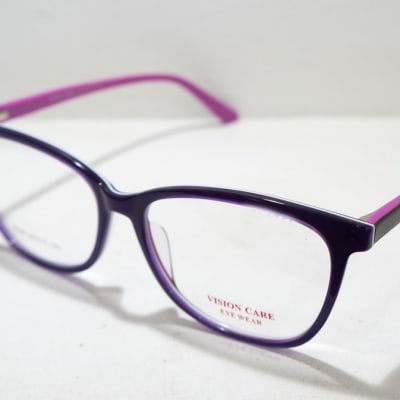 Eyeglass Frames Full-Rim - Black & Purple image