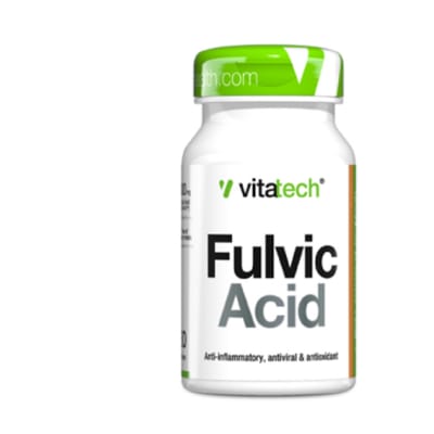 Vitatech Fulvic Acid Antioxidant Antivial & anti-Inflammatory Supplement  Tablets  image