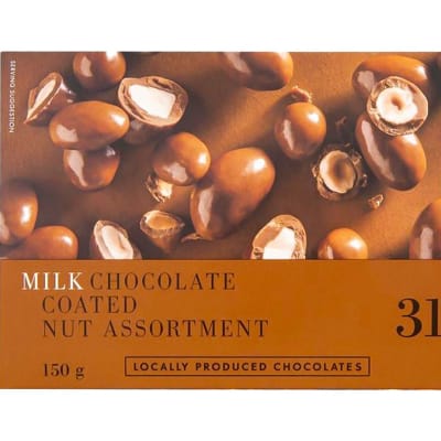 Woolworths Milk Chocolate Coated Nuts image