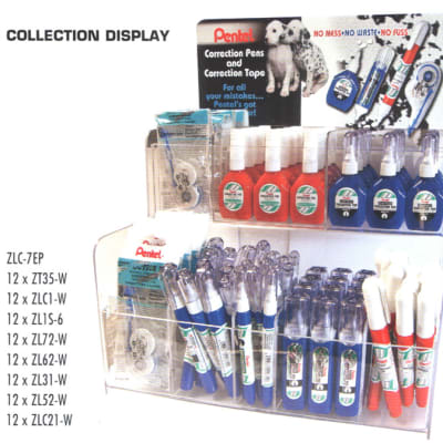 Correction Pens & Tape - ZLC-7EP Correction Collection Display image