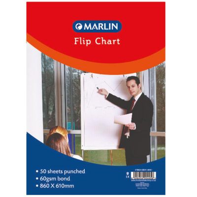 Flip chart pad 50 sheets image