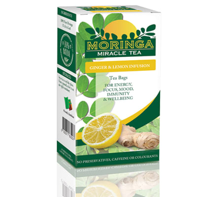 Moringa Tea - Lemon and Ginger image