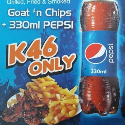 Goat 'n Chips + 330ml Pepsi image