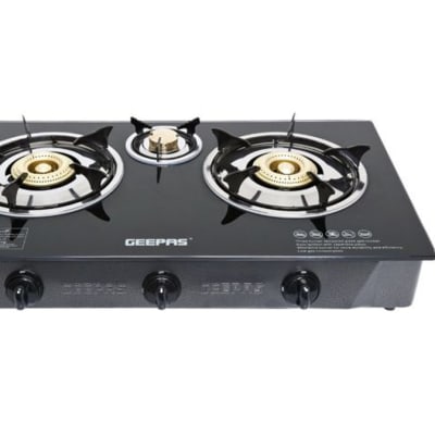 Geepas - glass top stove 3 plate image