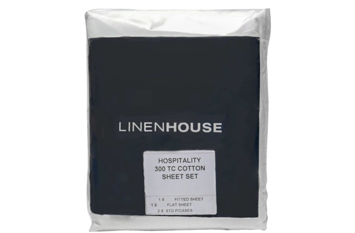 100% Cotton Bed Sheet Set  Hospitality Grade  300 Thread Count