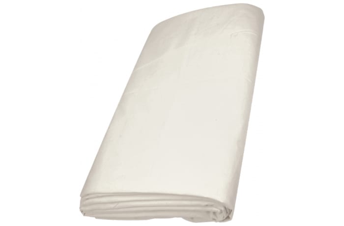 100% Woven Cotton  White Spot Drop Sheet 