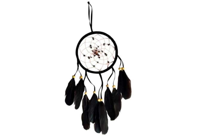 Dreamcatcher  Black  - 16cm