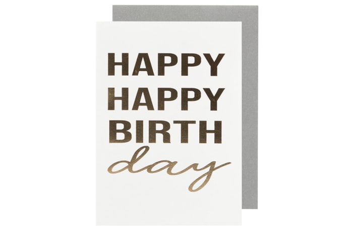 Greeting Card Happy Happy Birthday