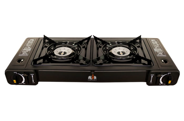 Alva Double Burner Gas Canister Stove 