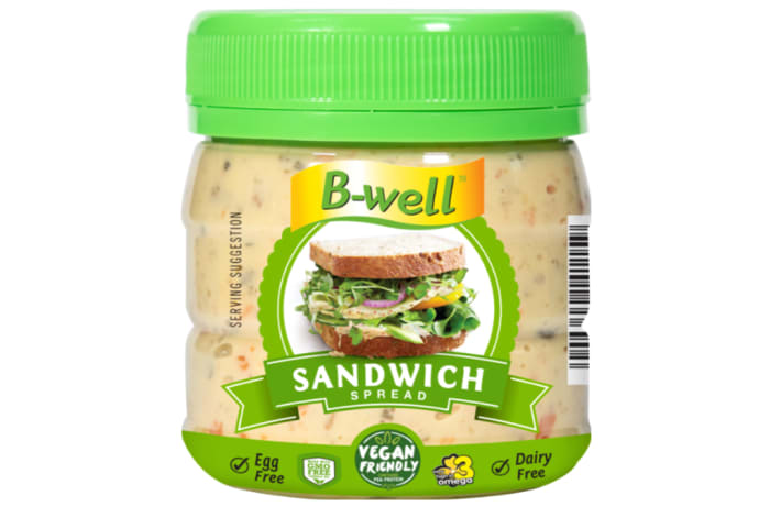 Sandwich Spread  Vegan Friendly Egg-Free & Dairy-Free 250g X 9