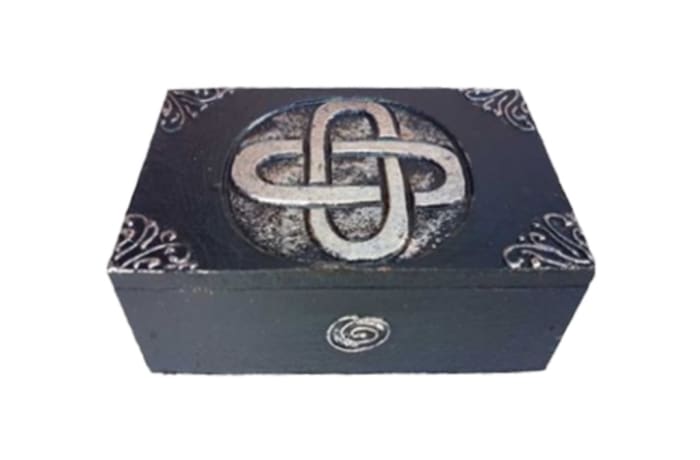 Storage Box Black Rectangular  Decorative Box