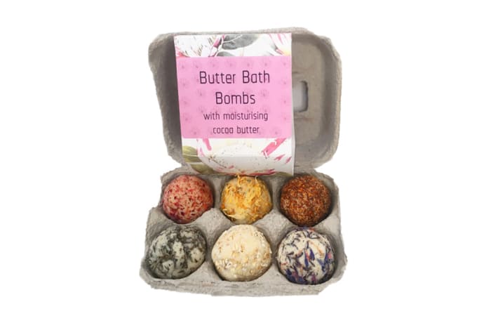 Moisturising Cocoa Butter Bath Bombs  - 6 Pack