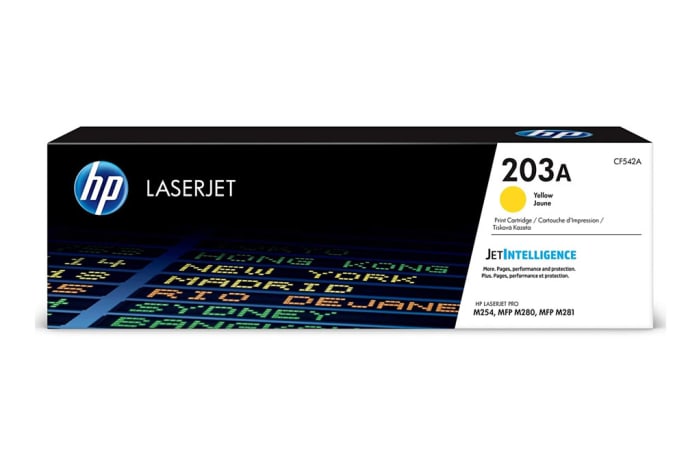 Hp 203a Cf542a Yellow Toner Cartridge