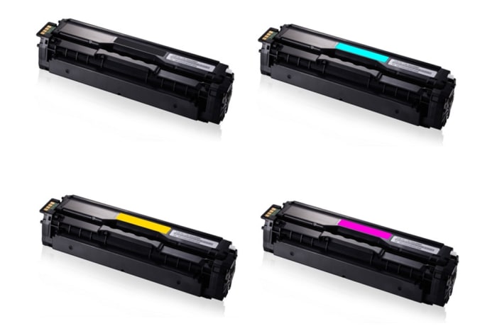 Samsung Clt-504s Black & Colour Toner Cartridges 