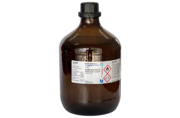 Acetic Acid Glacial Water-Free (Anhydrous) 2.5litre