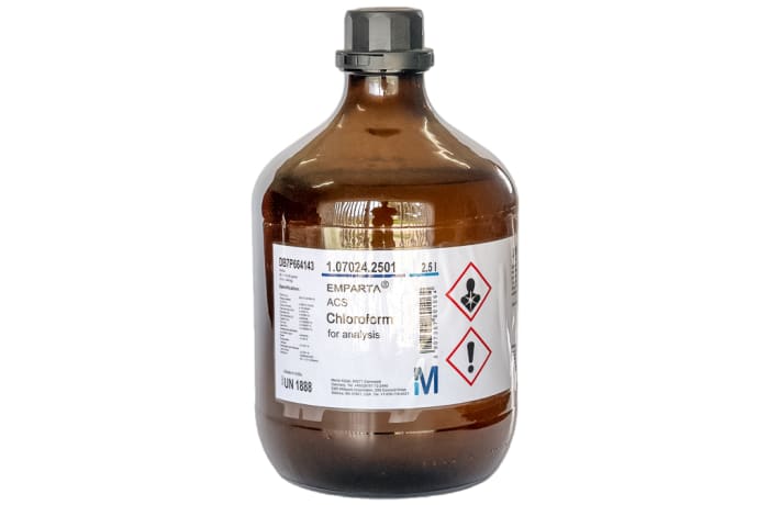 Chloroform Trichloromethane, 2.5litres