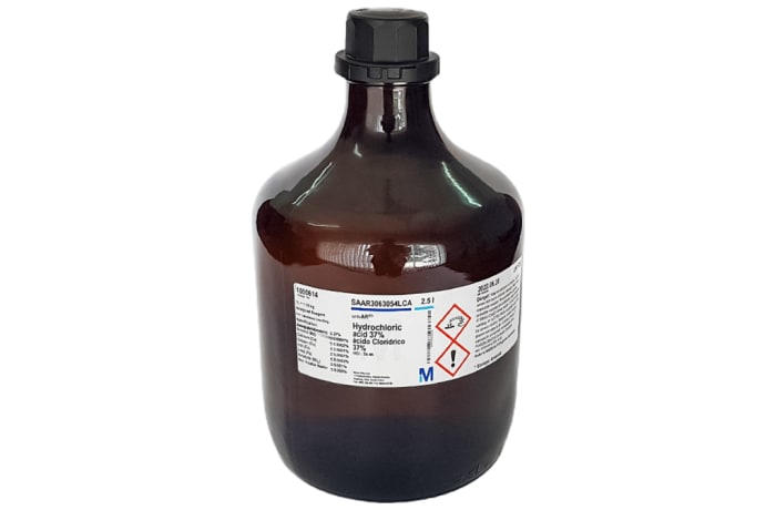 Hydrochloric Acid 37% - 2.5 Litres