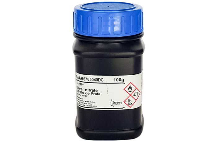 Silver Nitrate Powder Agno3 Silver Nitrate Ar 100g