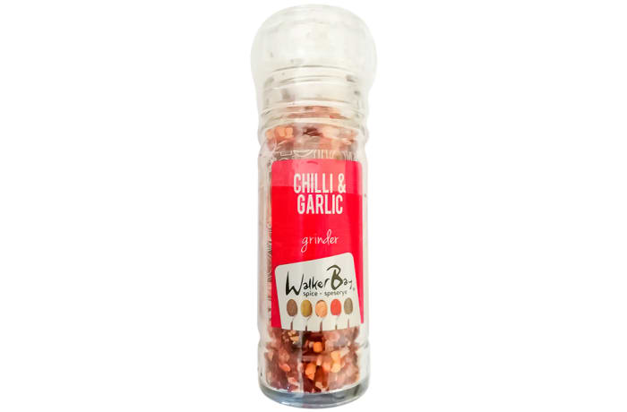 Chilli & Garlic Spice Seasoning  Glass Grinders  55g X 12 