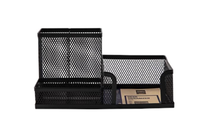 Deli Steel Mesh Desk Organiser  9175