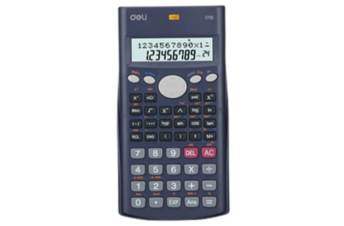 Deli Scientific Calculator  Dark Blue   Dl-1710