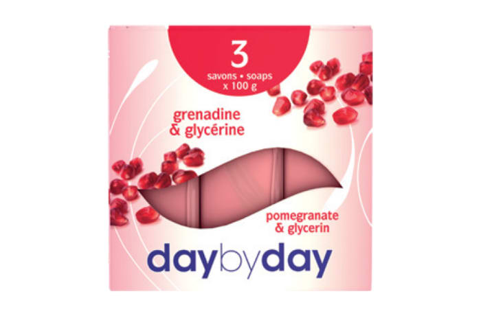 Day by Day Toilet Soap with Grenadine and Glycerine 