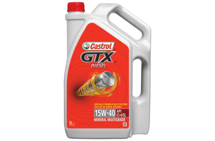 Castrol Gtx Diesel 15w-40 Engine Oil