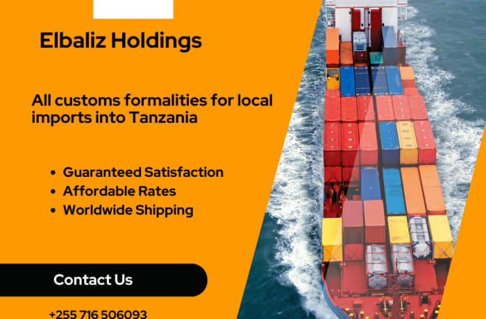 All customs formalities for local imports into Tanzania image