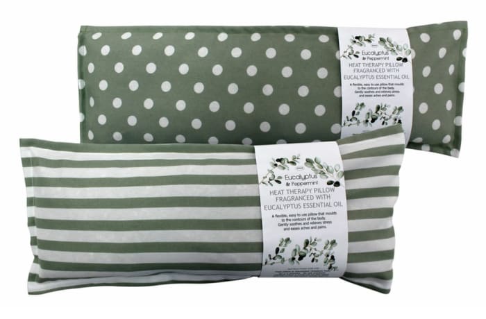 Heat Therapy Pillow  Fragranced  with Eucalyptus & Peppermint Oil