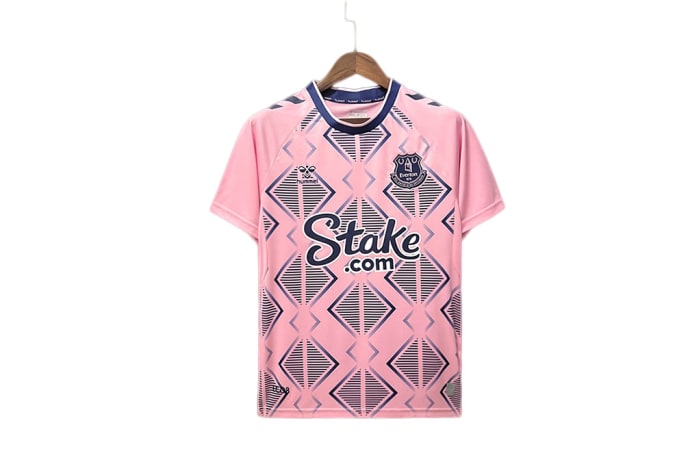 Everton Jersey (Away) 22 23 Season - Pink