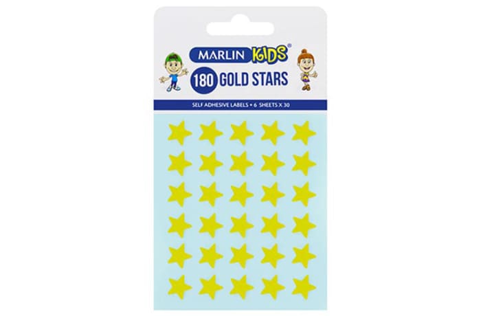 Gold Star Stickers 180