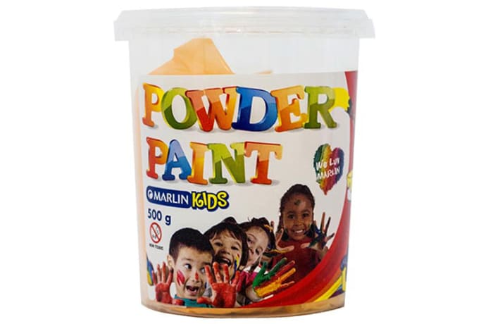 Marlin Kids Powder Paint Yellow  500g