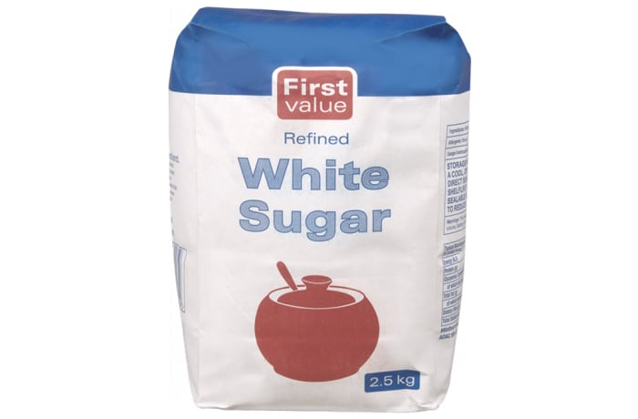 First Value  Refined White Sugar  2.5kg