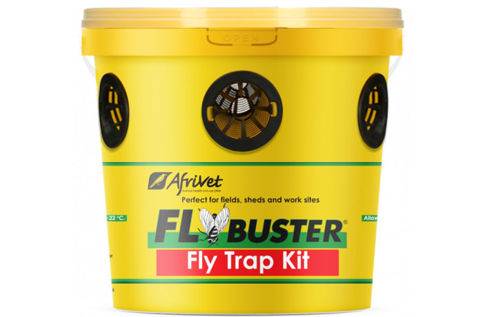 Flybuster Reusable Non-Toxic Fly Bait & Trap Kit 