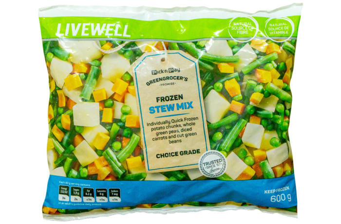 Frozen Stew Mix 600g