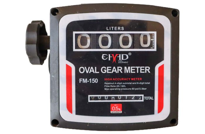 Ehad High Accuracy Oval Gear Fuel Flow Meter