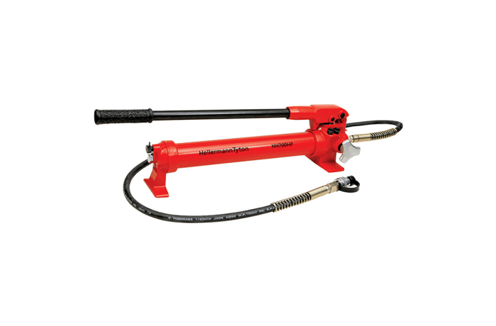 Hydraulic Hand Pump with Hose Two Stage Pumping Action Hycp400he