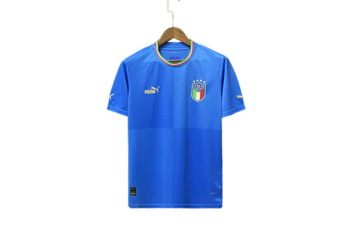 Italy Jersey (Home) 22 23 Season - Blue