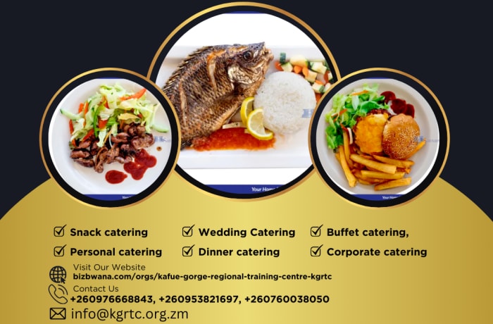  KGRTC also offers catering services for events and conferences held at the centre image