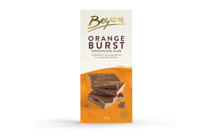 Beyers  Orange Burst Chocolate Slab 