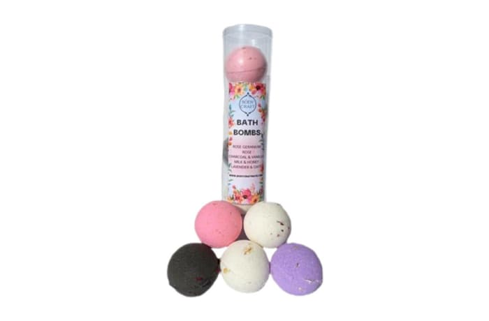 Botanical Bath Bombs Tower Set