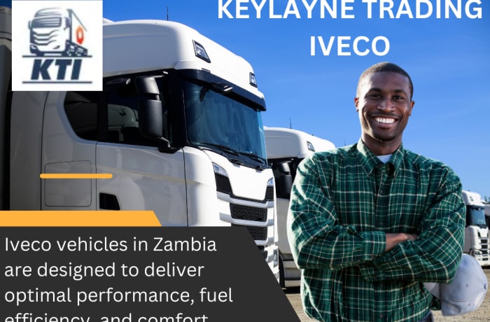 Iveco, a well-known brand in the automotive industry, offers a wide range of vehicles in South Africa and Zambia image