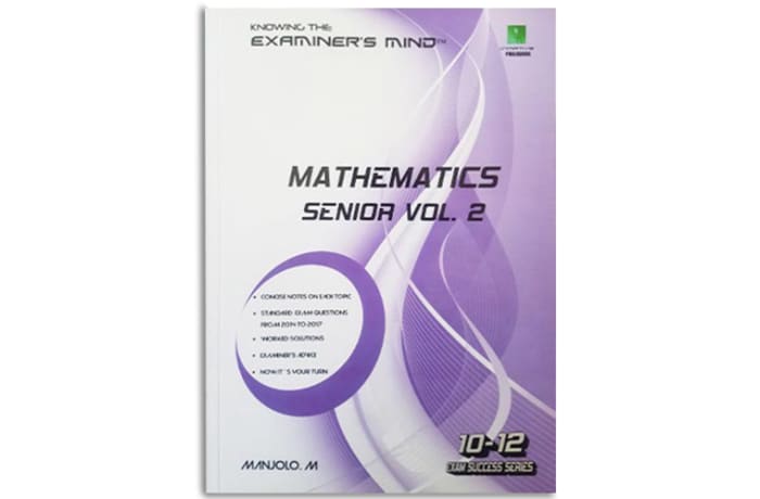 Knowing the Examiner's Mind  Mathematics Work Book Senior Secondary Grades 10-12  Volume 2