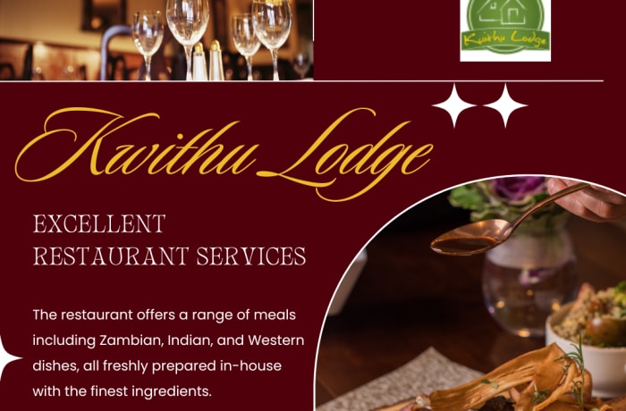 Excellent restaurant services image