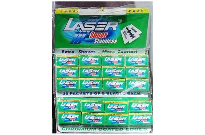 Laser D-Edge Razors - Card of 20